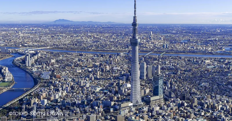 Tokio-Bustag mit Mittagessen & Skytree