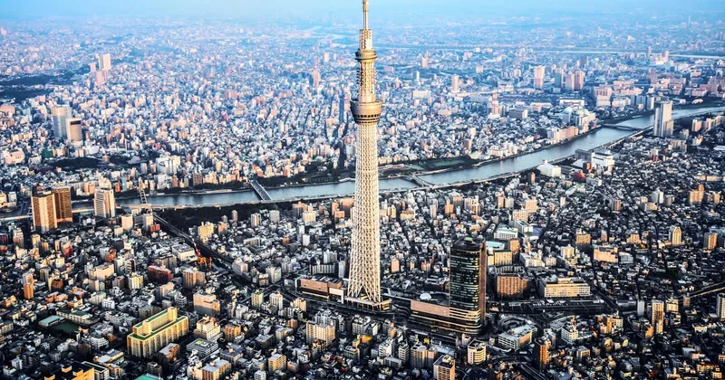 Ticket für die Aussichtsplattform des Tokyo Skytree